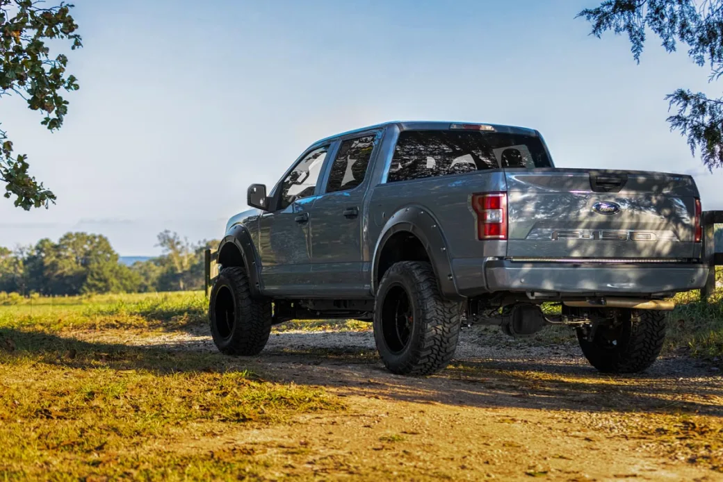 Ford F-150 with Rough Country suspension