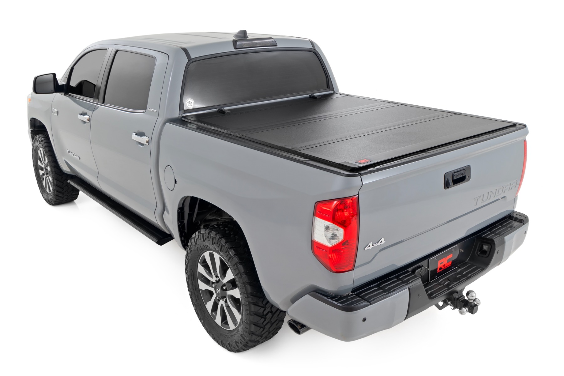 Hard Tri-Fold Flip Up Bed Cover | 5'7" Bed | Toyota Tundra 2WD/4WD (07-21) — Bild 3