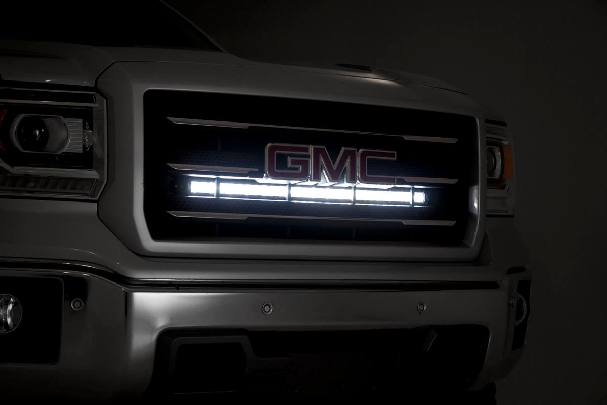 LED Light Kit | Behind Grille Mount | 30" Chrome Single Row | Chevy/GMC 1500 (14-18 & Classic) — Bild 7
