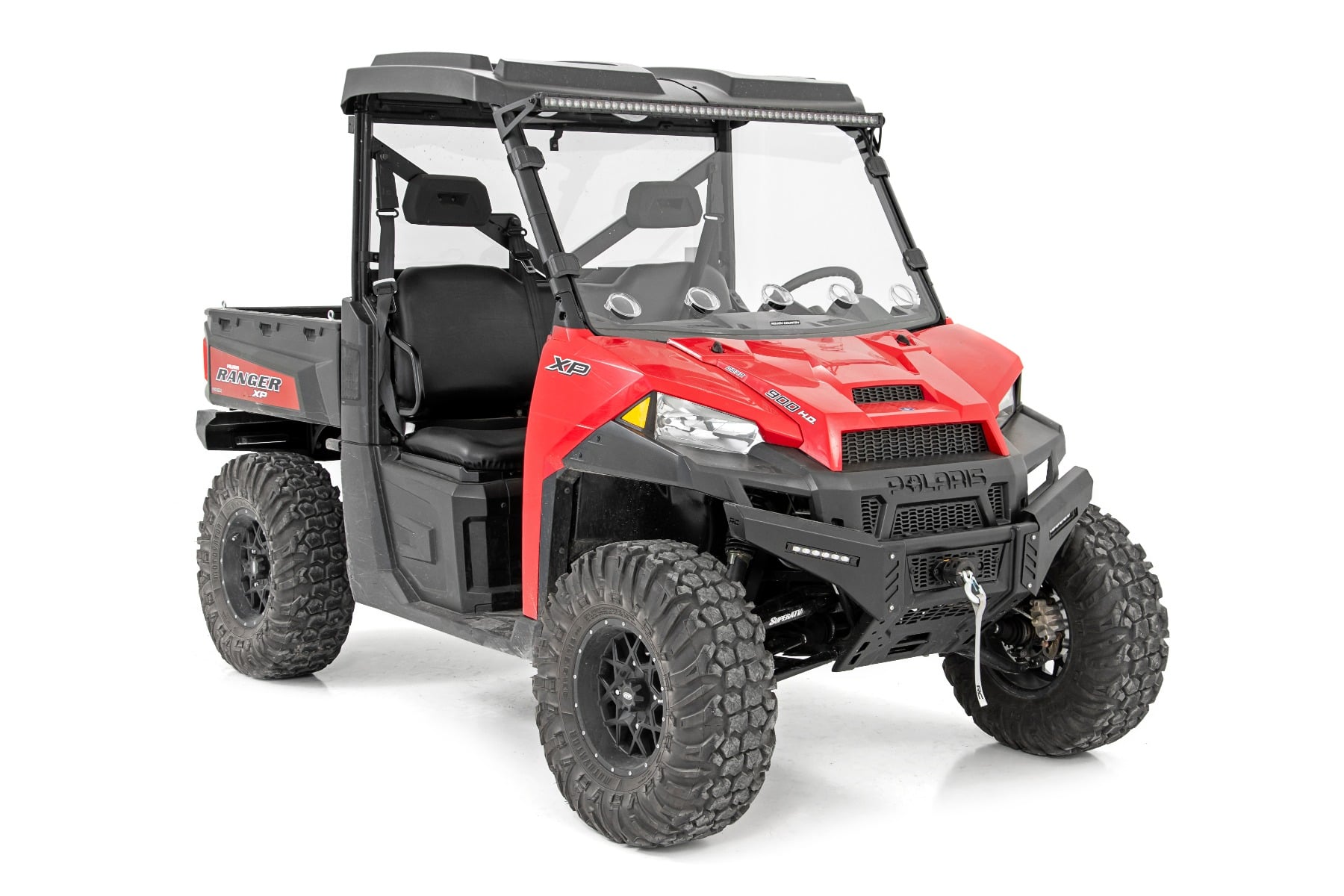 Belüftete Vollwindschutzscheibe | Kratzfest | Polaris Ranger 1000/Ranger XP 900/1000 — Bild 5
