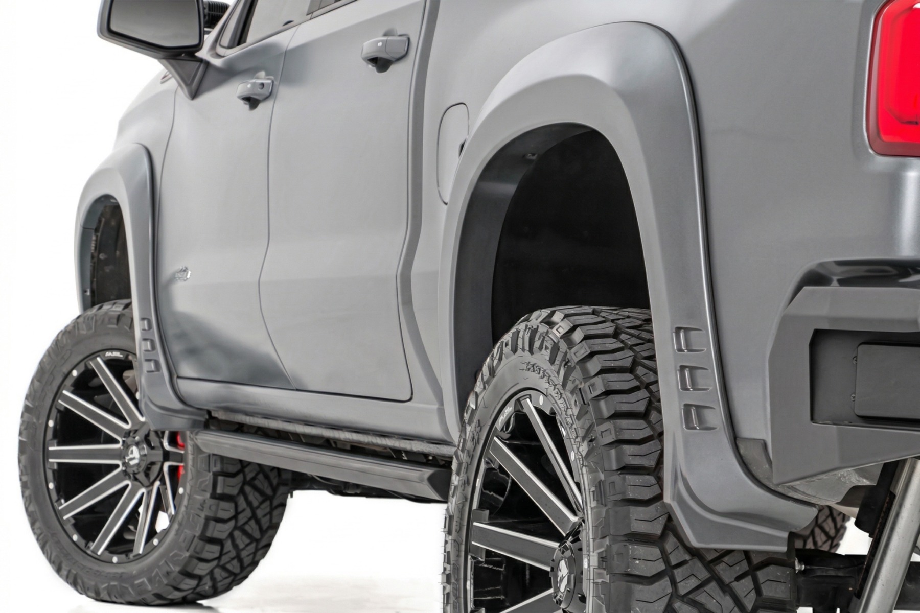 SF1 Kotflügelverbreiterungen | G9K Satin Steel | Chevy Silverado 1500 2WD/4WD (19–26)
