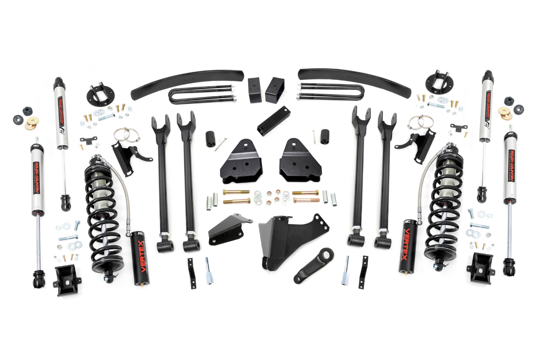 6 Inch Lift Kit  |  Gas  |  4 Link  |  OVLD  |  C/O V2 | Ford F-250/F-350 Super Duty (05-07)