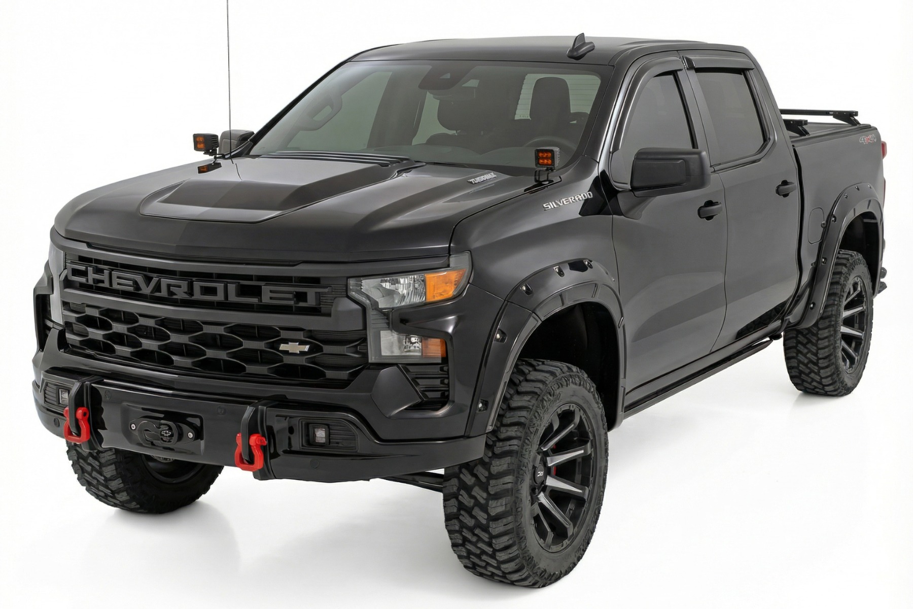 Front-Stoßstange FXS | 12000S | GB8 Mosaic Black | Chevy Silverado 1500 (23–26) — Bild 3