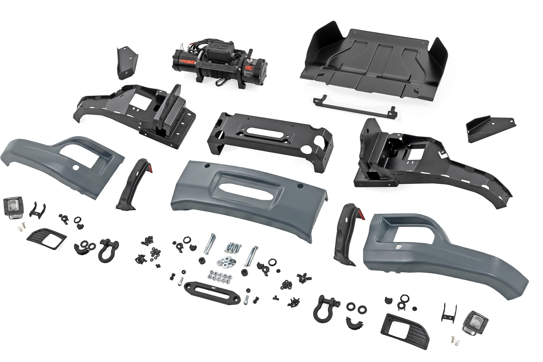Front FXS Bumper | 12000S | GNO Slate Gray | Chevy Silverado 1500 (23-26) — Bild 6