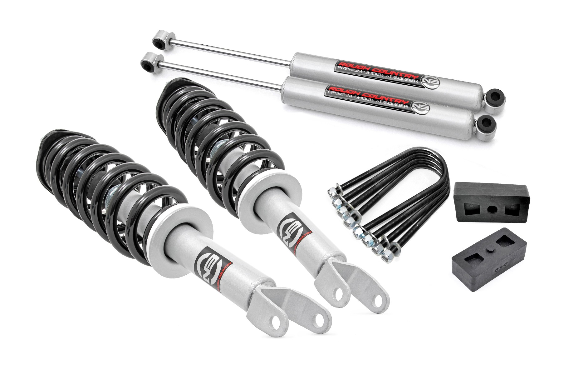 2,5-Zoll-Lift Kit | N3-Federbeine | RAM 1500 4WD (2006–2008)