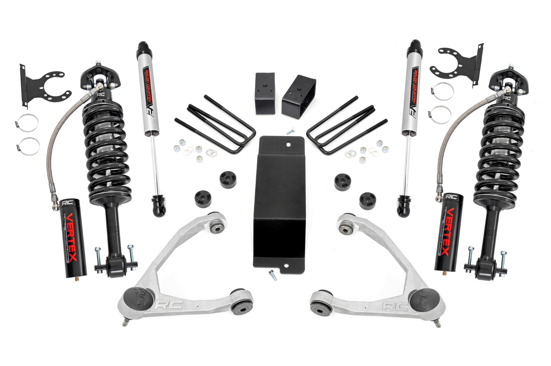 3,5-Zoll-Lift Kit | Geschmiedete obere Querlenker | Vertex/V2 | Chevy/GMC 1500 (07–16)