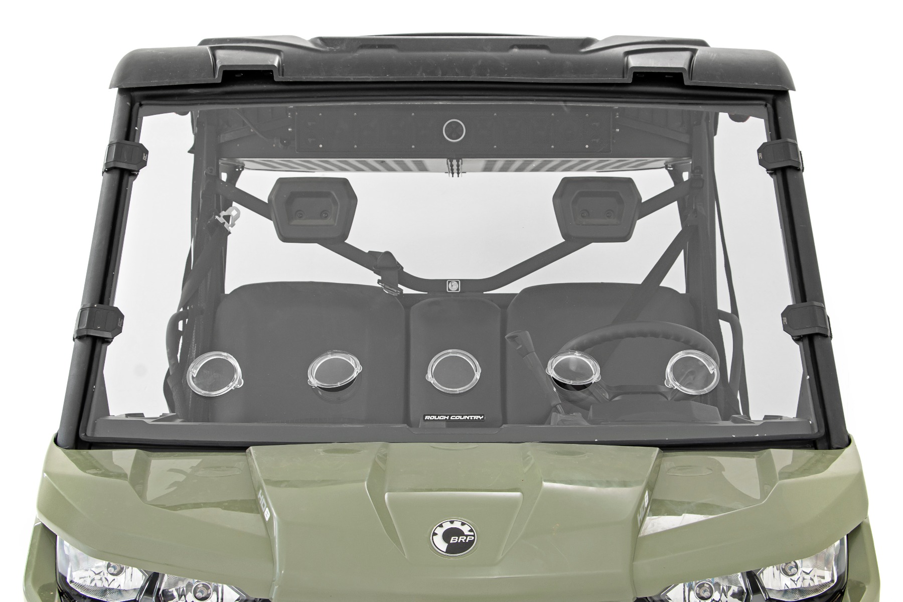 Belüftete Vollwindschutzscheibe | Kratzfest | Can-Am Defender HD 5/HD 8/HD 9/HD 10 — Bild 2