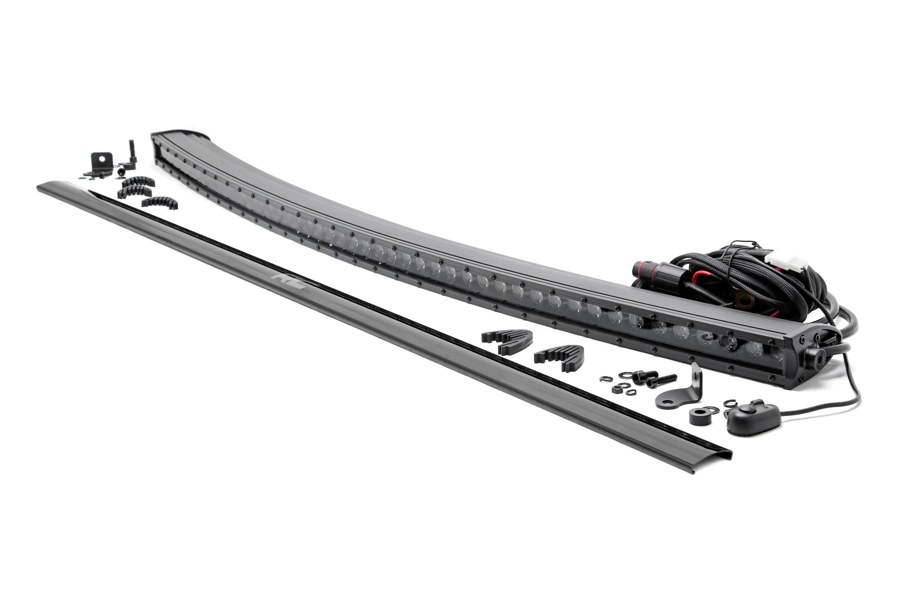 50-Zoll-LED-Lichtleiste der Black Series | Gebogen | Einreihig