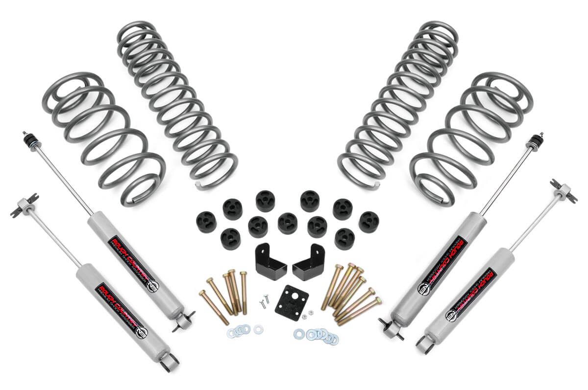 3,75-Zoll-Lift Kit | Kombi | 6 Zyl. | N3 | Jeep Wrangler TJ (97–06)/Wrangler Unlimited (04–06)
