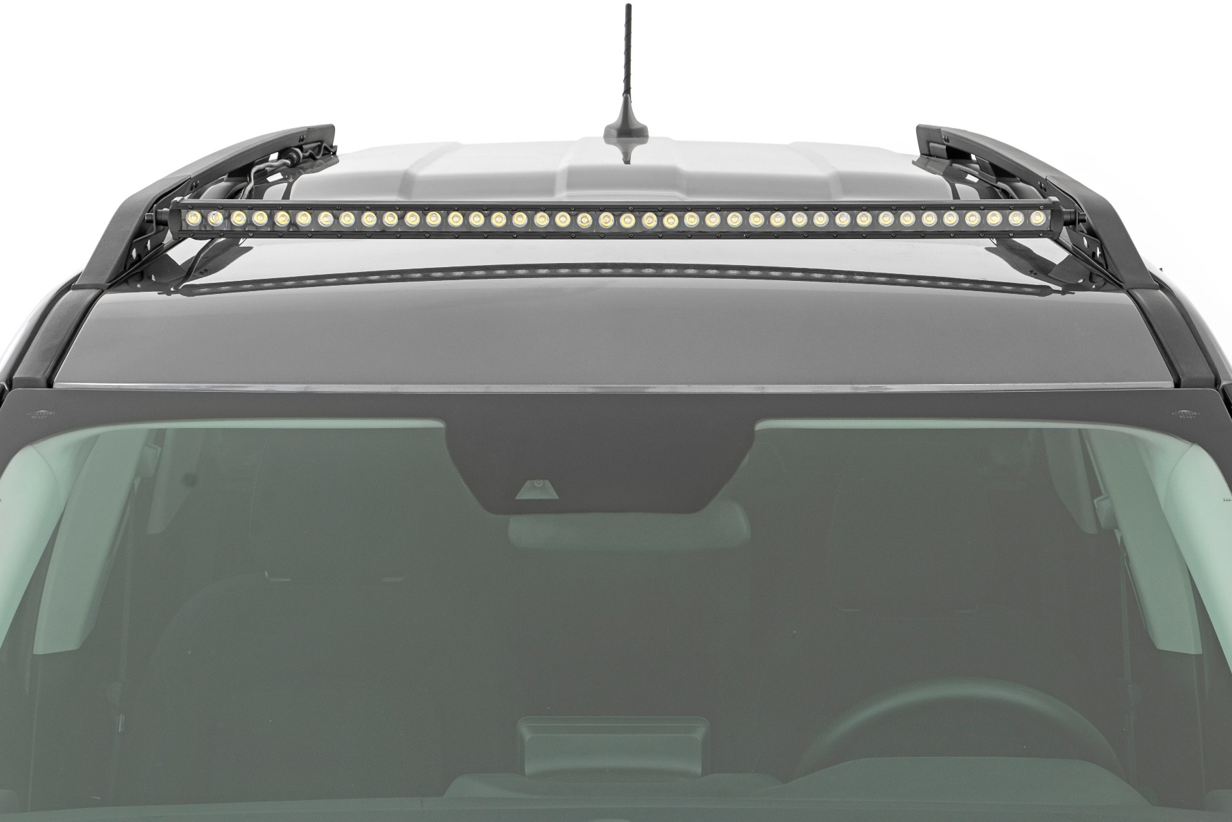 LED-Beleuchtungsset | Befestigung am Dachgepäckträger | 40" Schwarz, einreihig | Ford Bronco Sport (21–26) — Bild 4