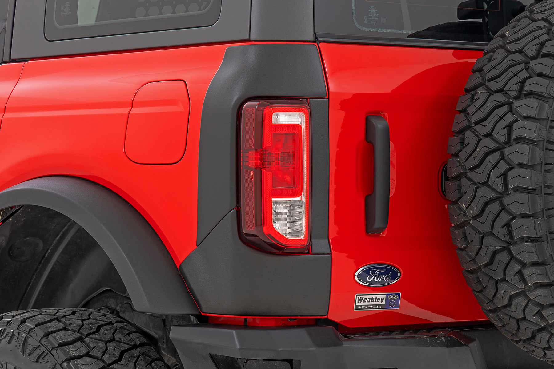 Trail-Verkleidung | Hintere Ecken | Ford Bronco 4WD (2021–2026)