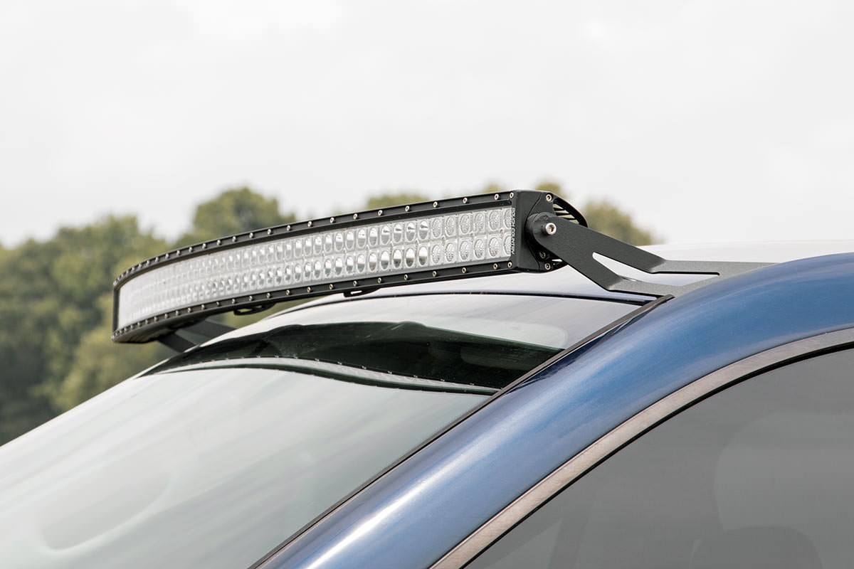 LED-Lichtträger | Obere Windschutzscheibe | 54" Gebogen | RAM 1500 2WD/4WD (02–08)