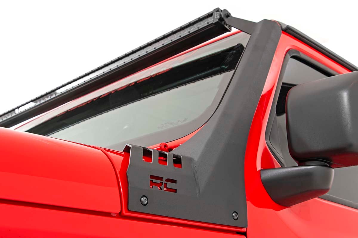 LED-Beleuchtungsset | Windschutzscheibe | 50 Zoll BLK zweireihig | Gelbes Tagfahrlicht | Jeep Gladiator JT/Wrangler JL (18–26) — Bild 4