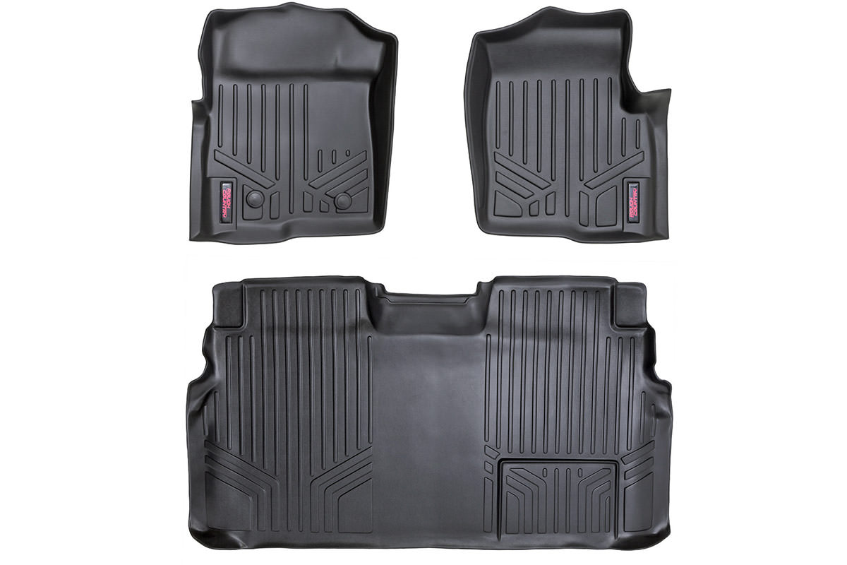 Fußmatten | Vorne und hinten | 2 Befestigungshaken | Ford F-150 2WD/4WD (2011–2014)