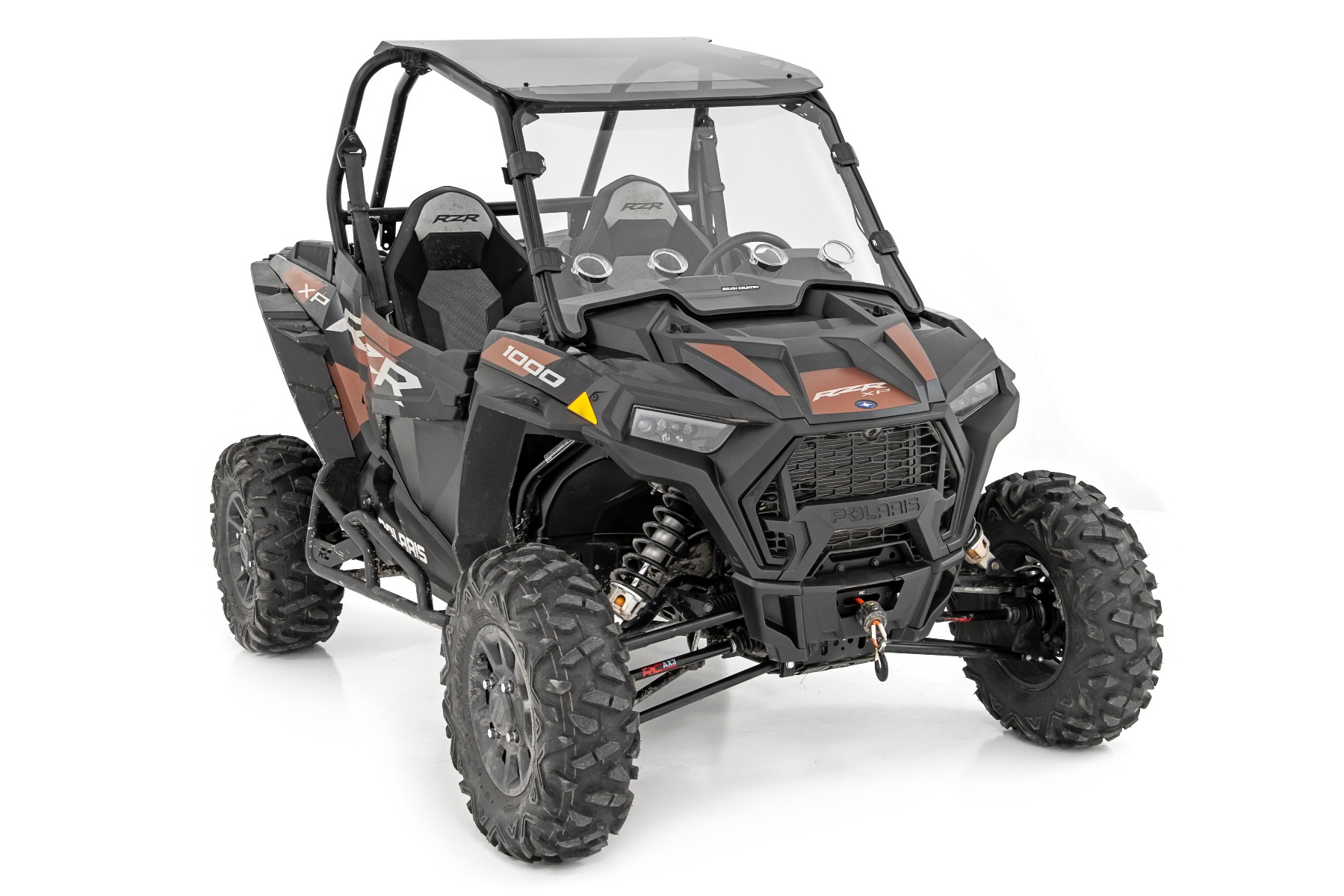 Belüftete Vollwindschutzscheibe | Kratzfest | Polaris RZR XP 1000 — Bild 4