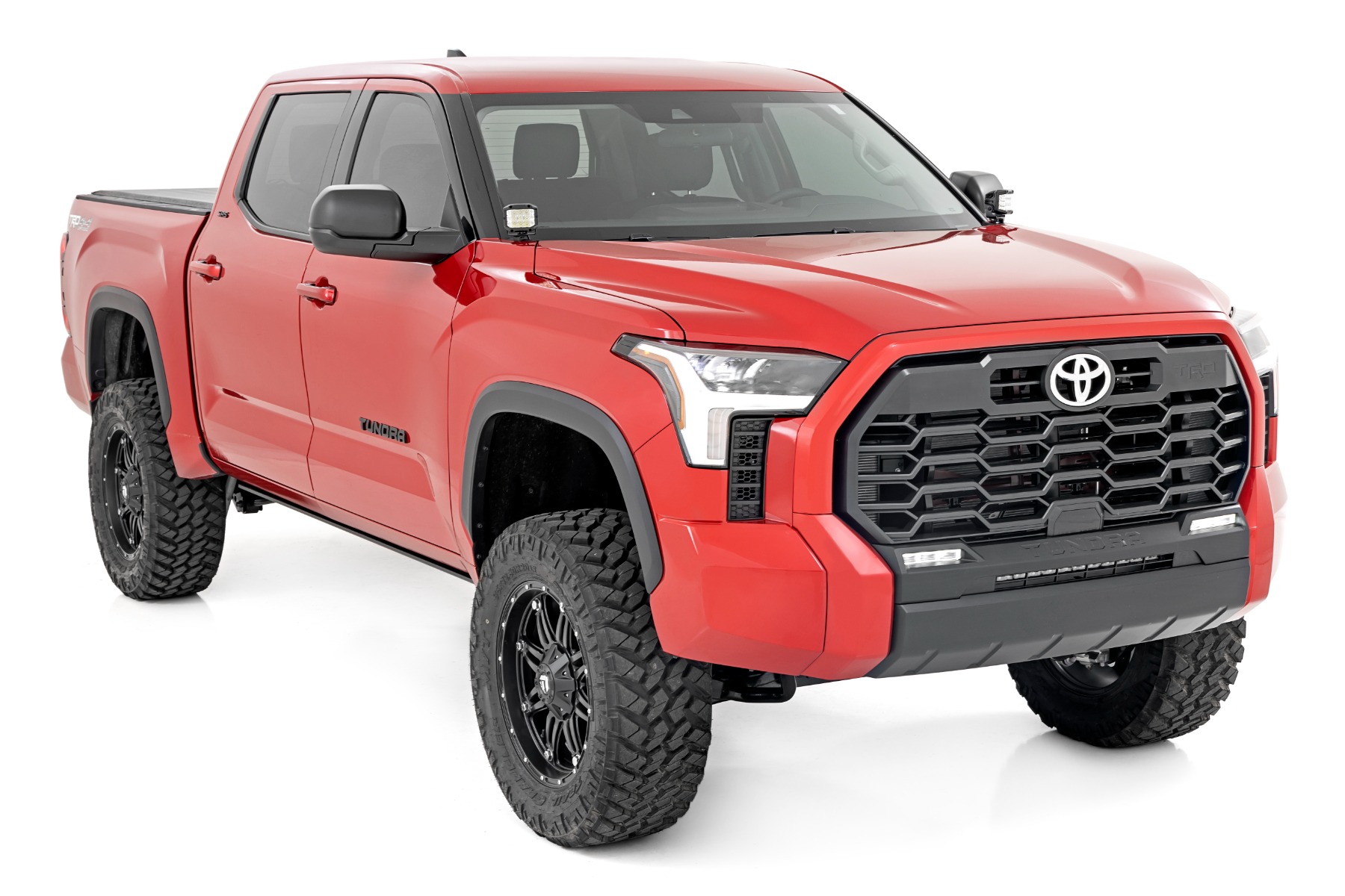 LED-Beleuchtungsset | Befestigung am Kotflügel | 2" Schwarz, Paar | Weiße Tagfahrleuchten | Toyota Tundra (22–26) — Bild 3