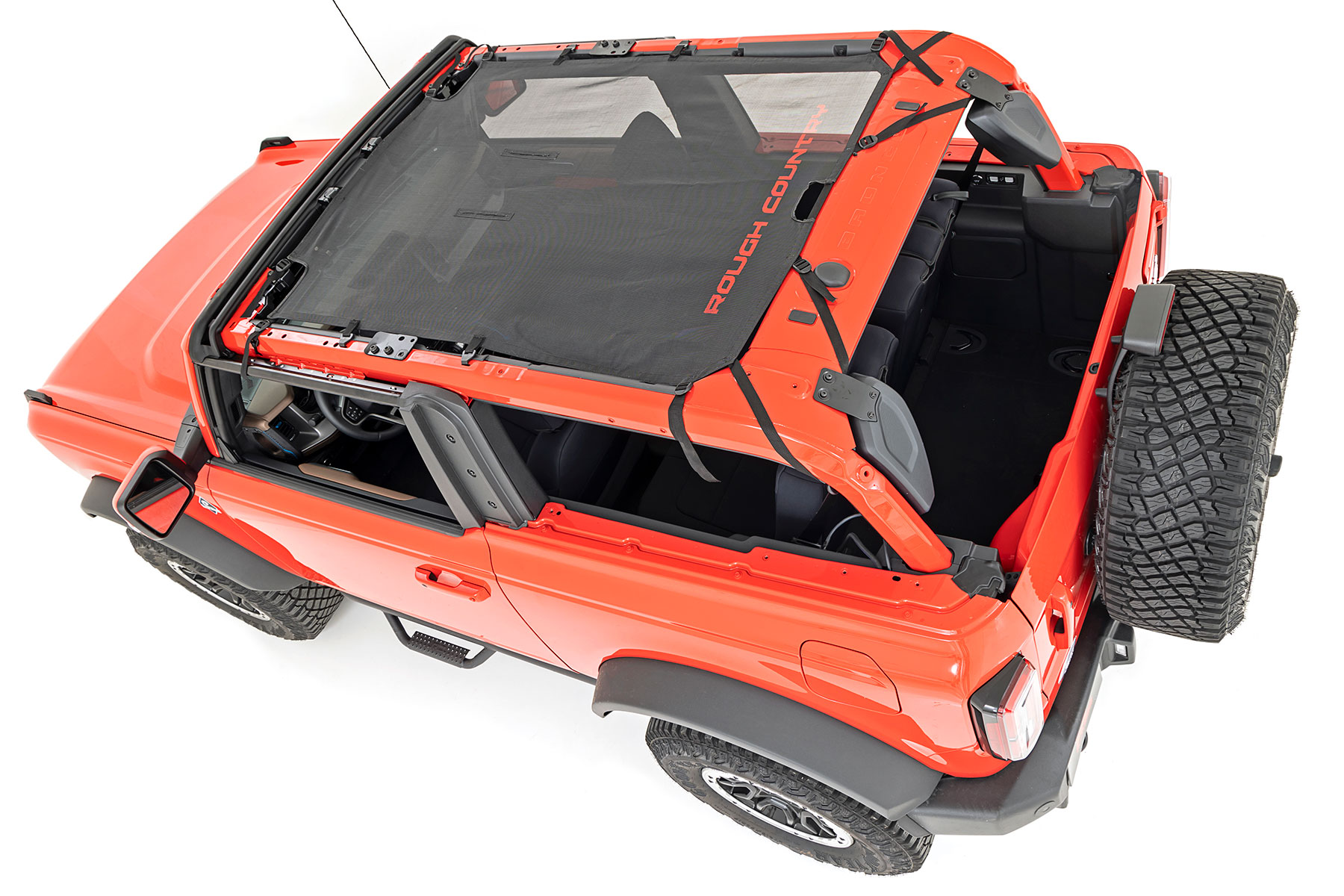 Mesh-Bikini-Oberteil Plus | Schwarz | Ford Bronco 4WD (2021–2026) — Bild 2