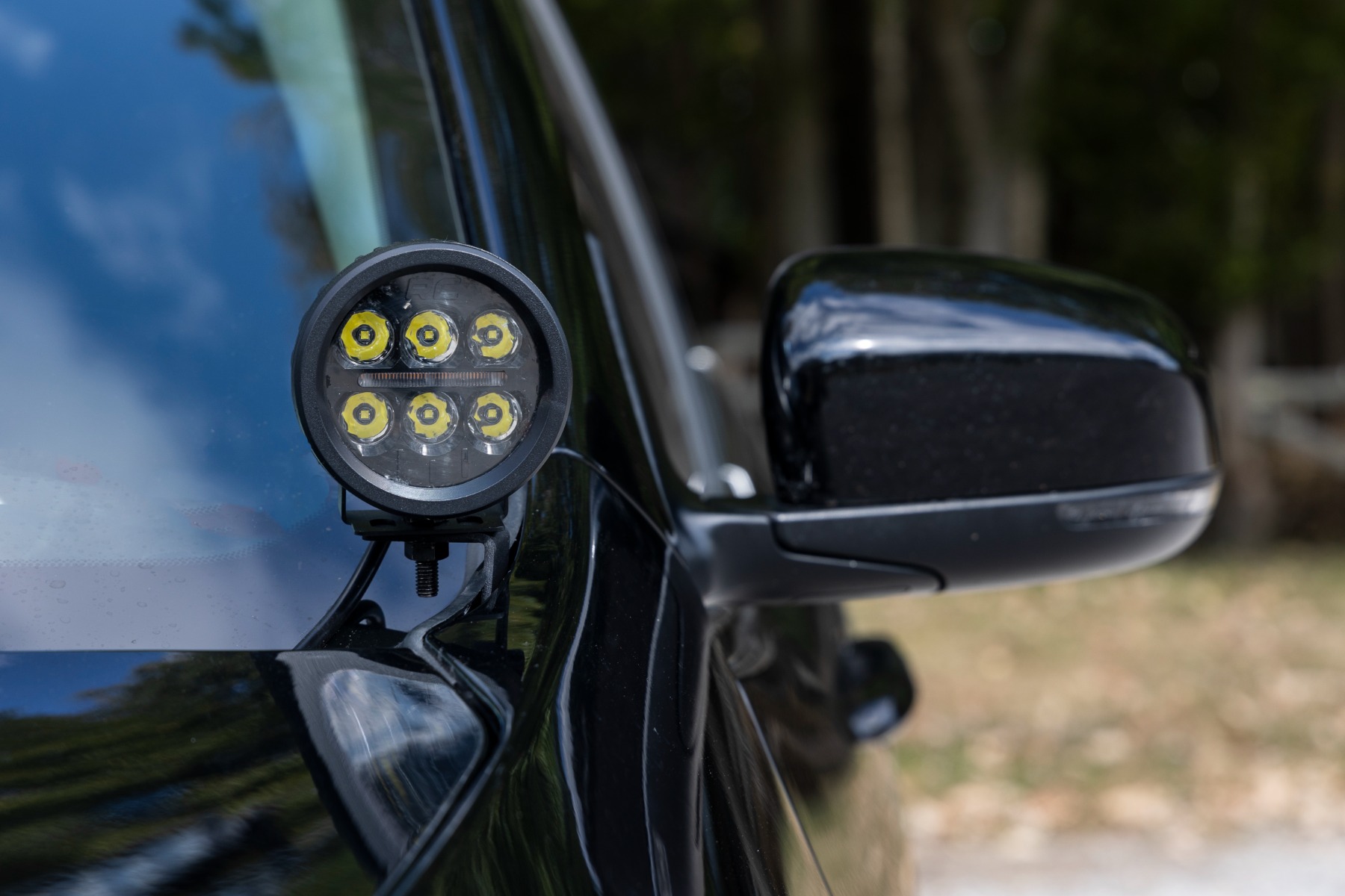 LED-Beleuchtungsset | Grabenmontage | 2" Schwarz, Paar | Flutlicht | Jeep Cherokee KL (14–21) — Bild 6