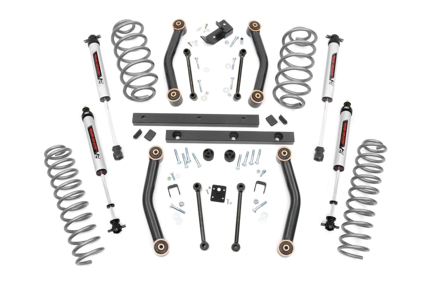 4-Zoll-Lift Kit | V2 | Jeep Wrangler TJ (03–06)/Wrangler Unlimited (04–06)