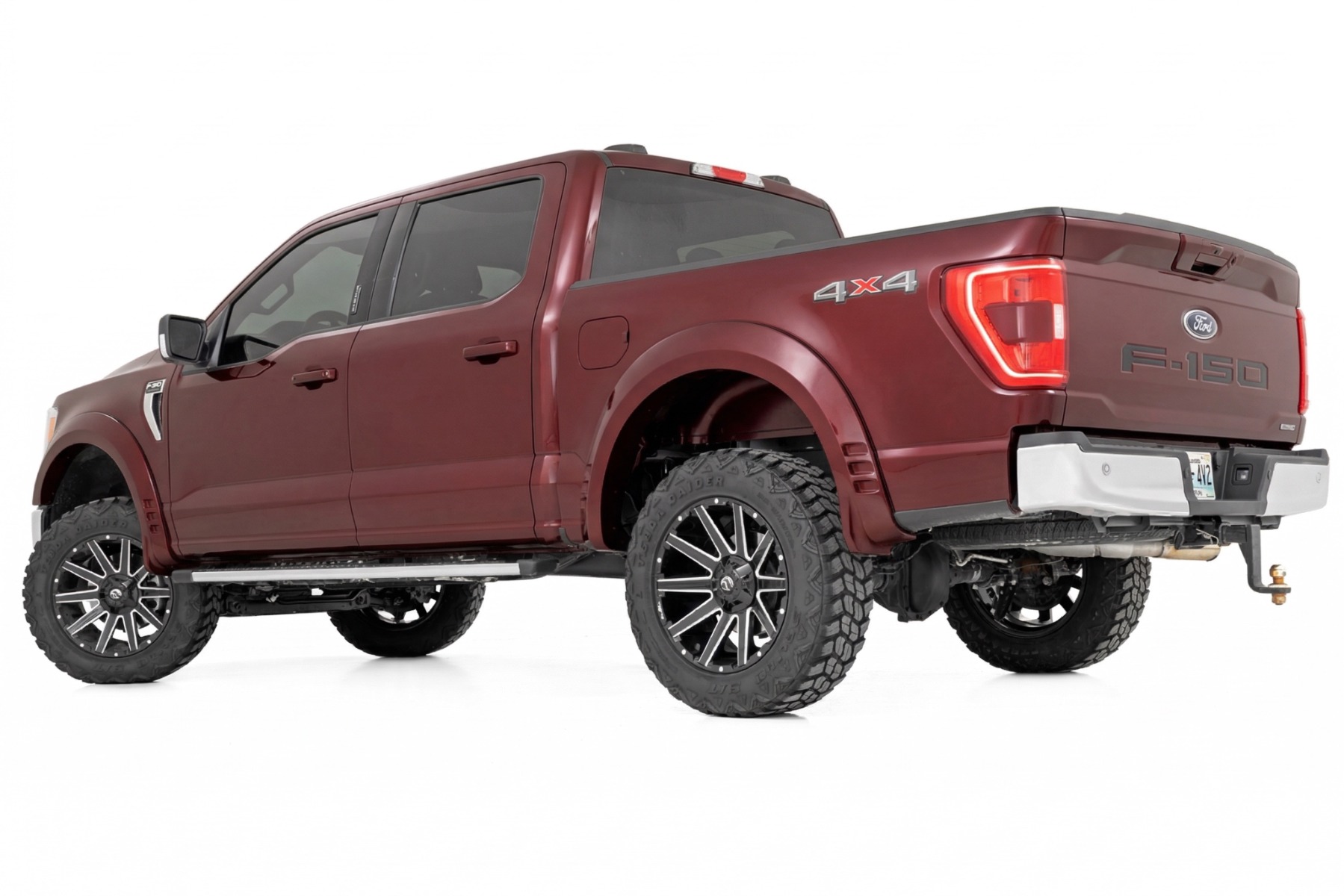 SF1 Kotflügelverbreiterungen | E2 Magma Red | Ford F-150 2WD/4WD (2021–2026) — Bild 3