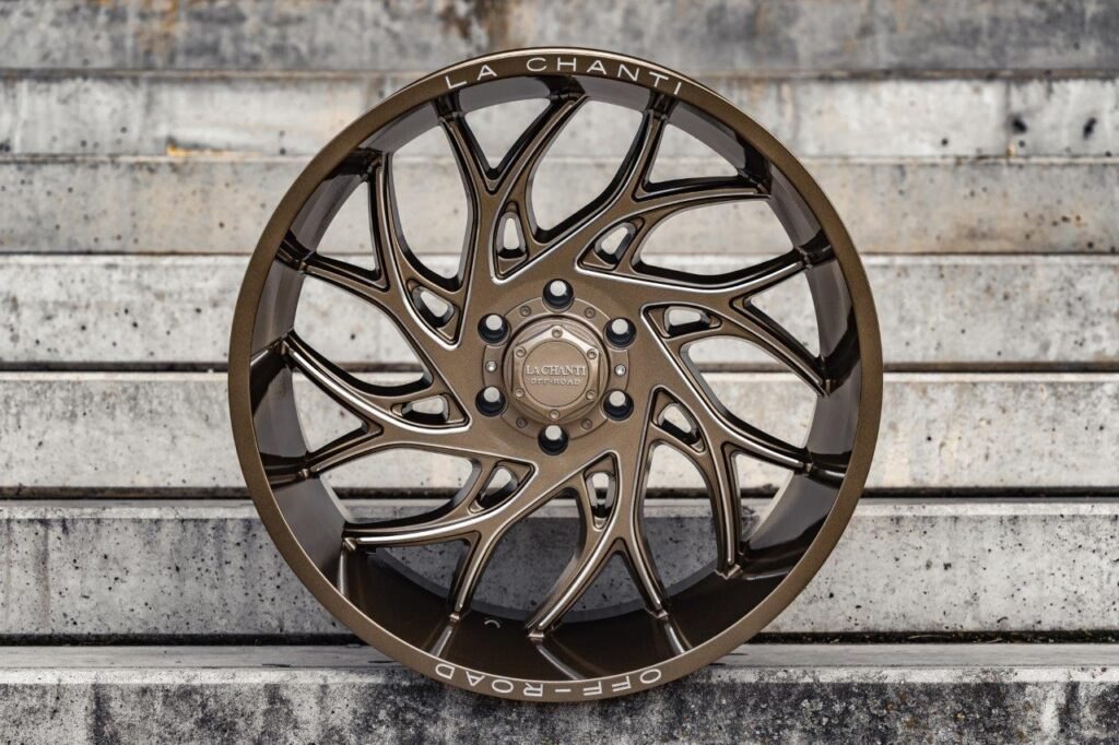 La Chanti OF20 | Glossy Bronze Milled · 10J×22" · ET12 | 5x139.7 — Bild 1