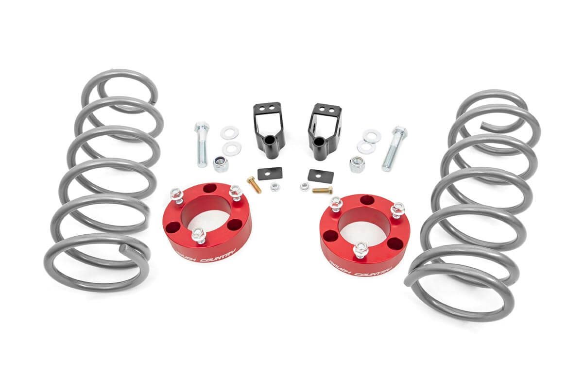 3-Zoll-Lift Kit | X-REAS | RR-Federn | Rot | Toyota 4Runner 4WD (2003–2009)