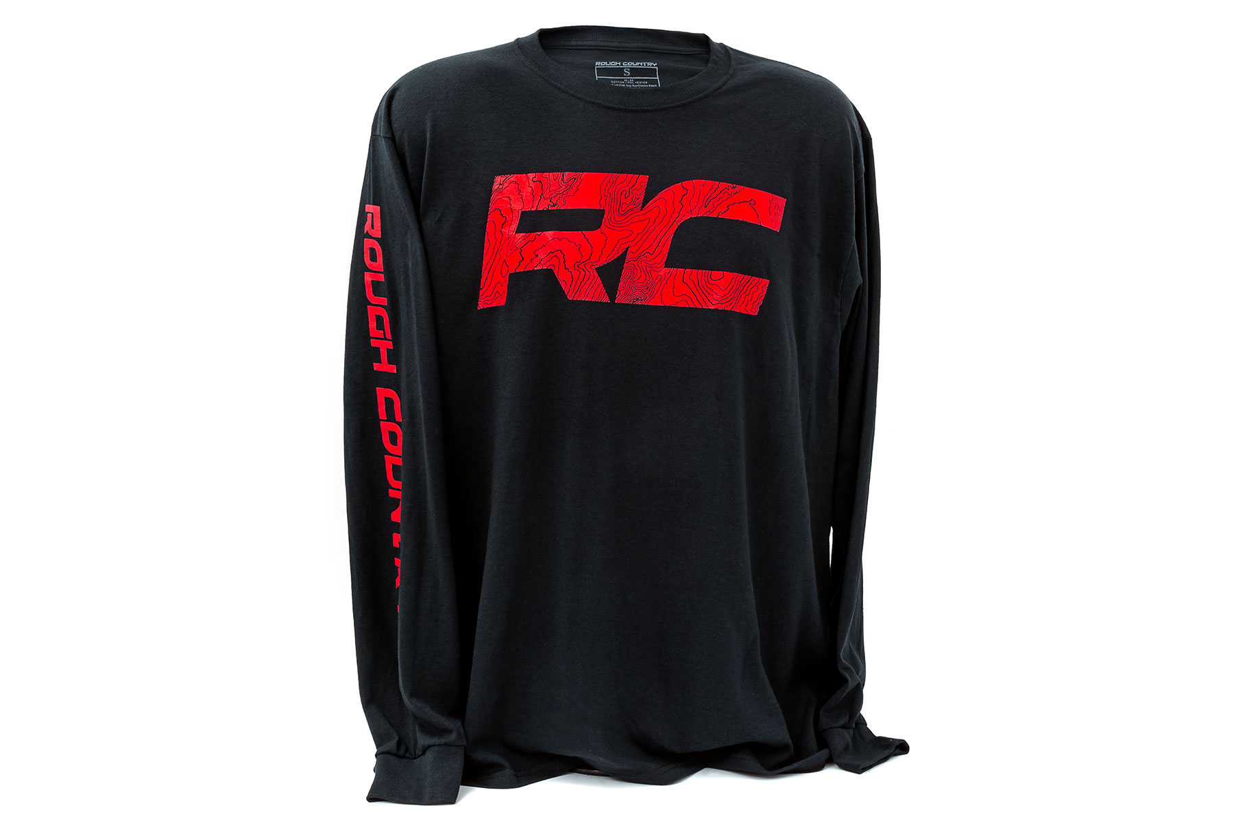 Rough Country Langarm-Shirt | RC Tread Sleeve | Schwarz | SM