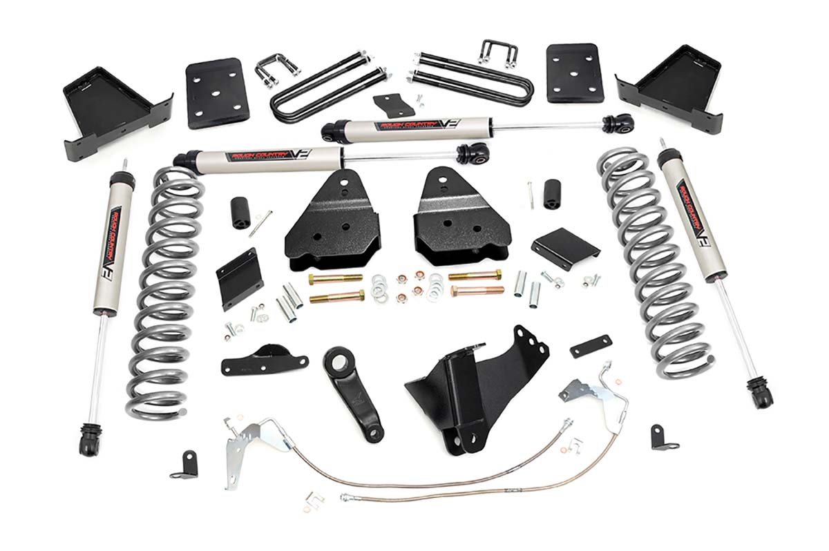 6-Zoll-Lift Kit | Benzin | Zusatzfeder | V2 | Ford F-250 Super Duty 4WD (2015–2016)