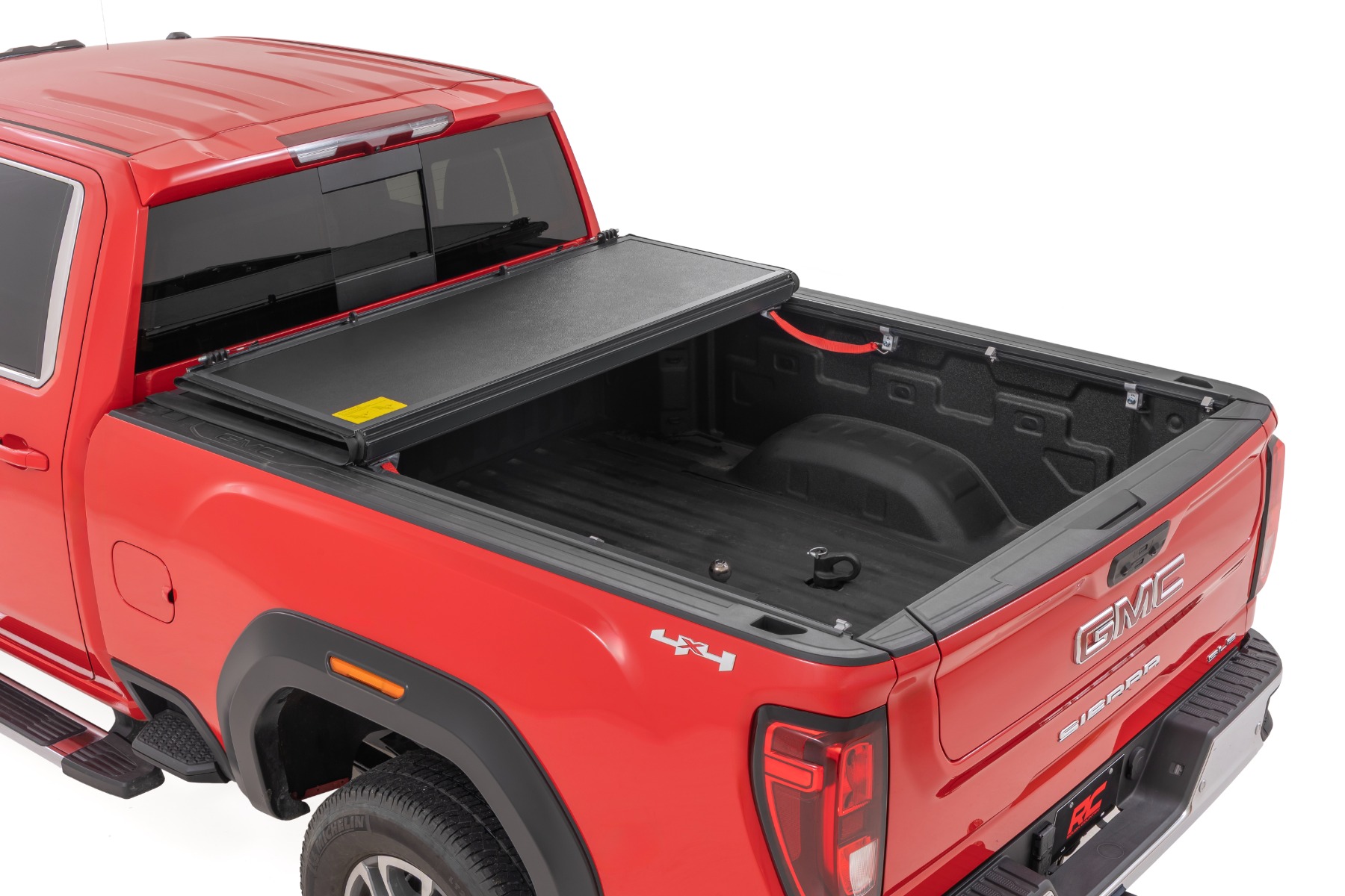 Robuste, flache Ladeflächenabdeckung | 6'9 Zoll Ladefläche | Relingkappen | Chevy/GMC 2500HD/3500HD (20–26) — Bild 2