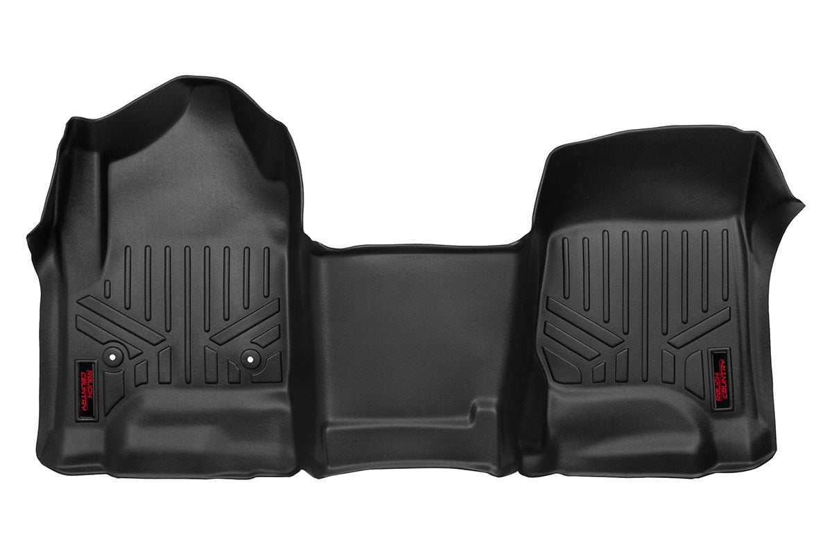 Fußmatten | Vorne | Über die Mittelkonsole | Chevy/GMC 1500/2500HD/3500HD (2014–2019 & Classic)