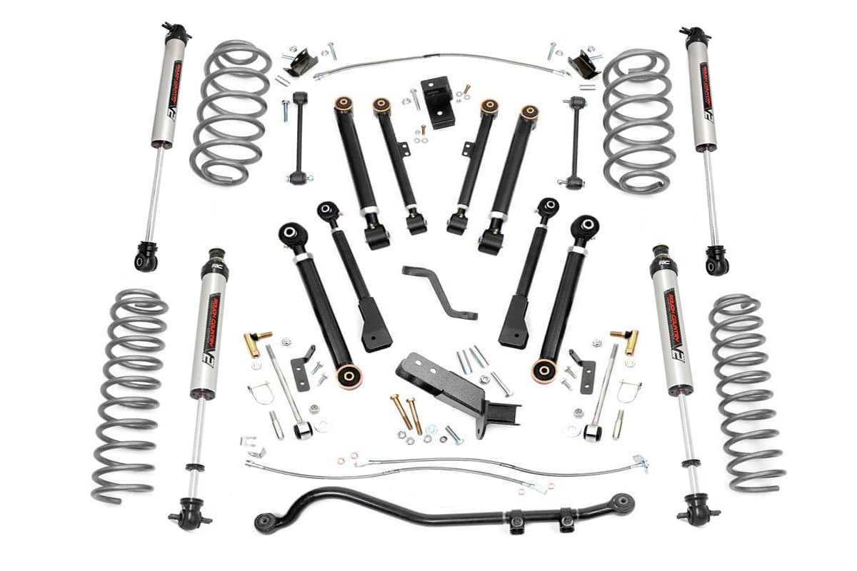 4-Zoll-Lift Kit | X-Serie | V2 | Jeep Wrangler TJ (97–06)/Wrangler Unlimited (04–06)