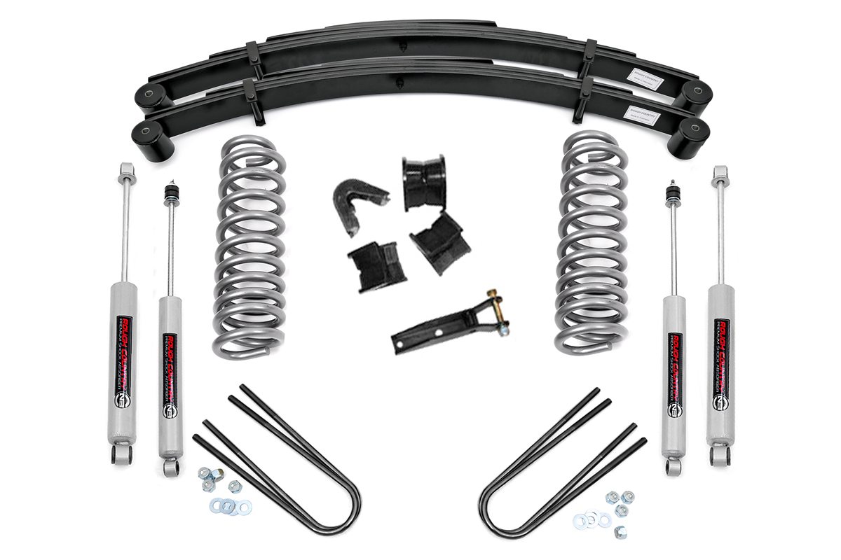 4-Zoll-Lift Kit | Hinterradfedern | Ford Bronco 4WD (1978–1979)