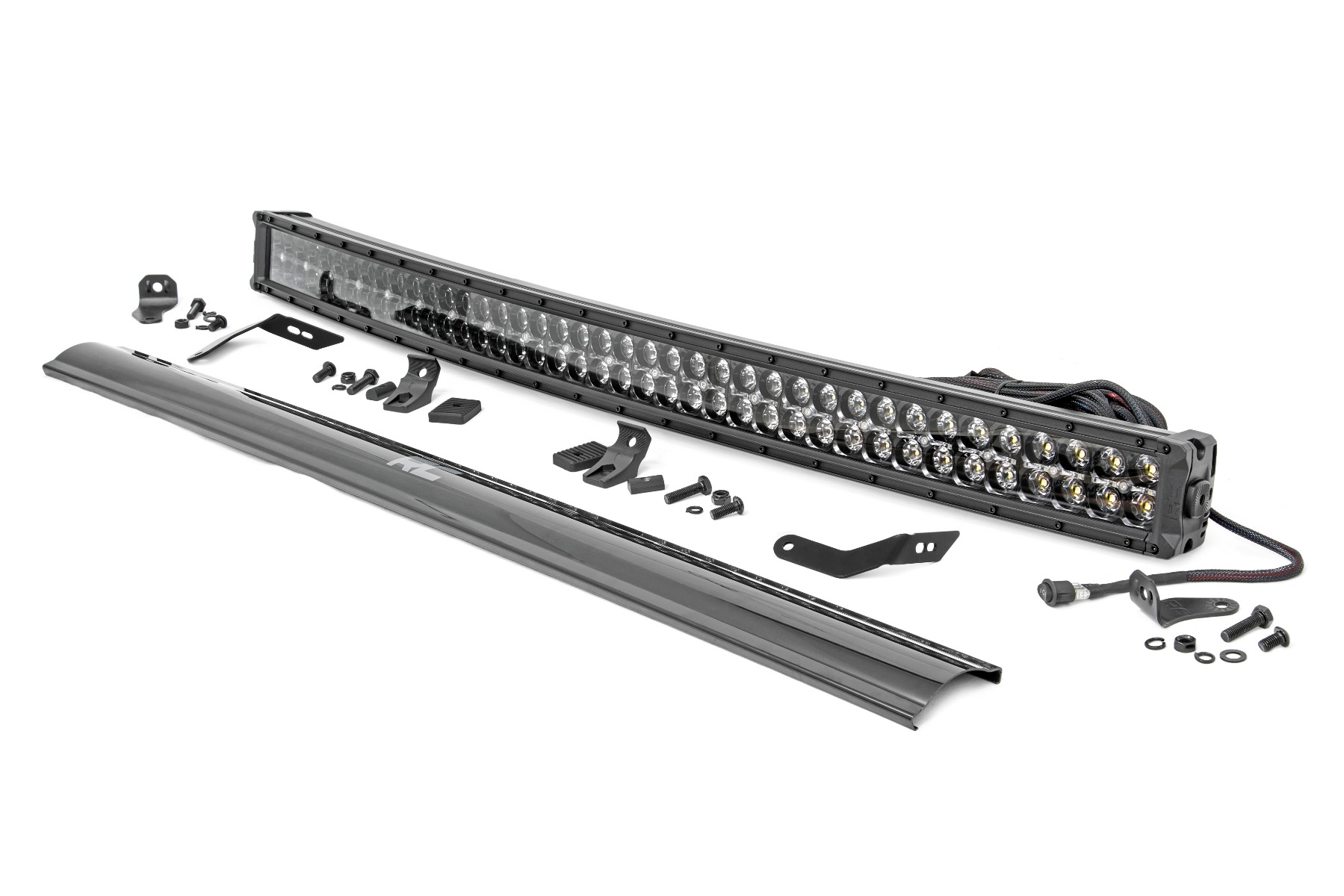 LED-Beleuchtungsset | Frontmontage | 40 Zoll Schwarz, zweireihig | Weiße Tagfahrleuchten | Honda Talon 1000