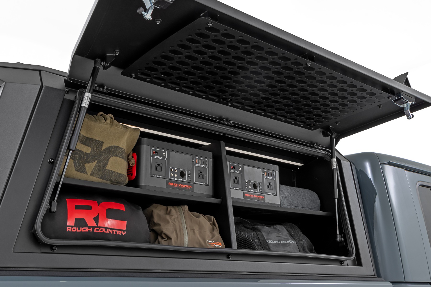 Ablagefach für die Ladeflächenabdeckung | Beifahrerseite | Jeep Gladiator JT (20–26) — Bild 2
