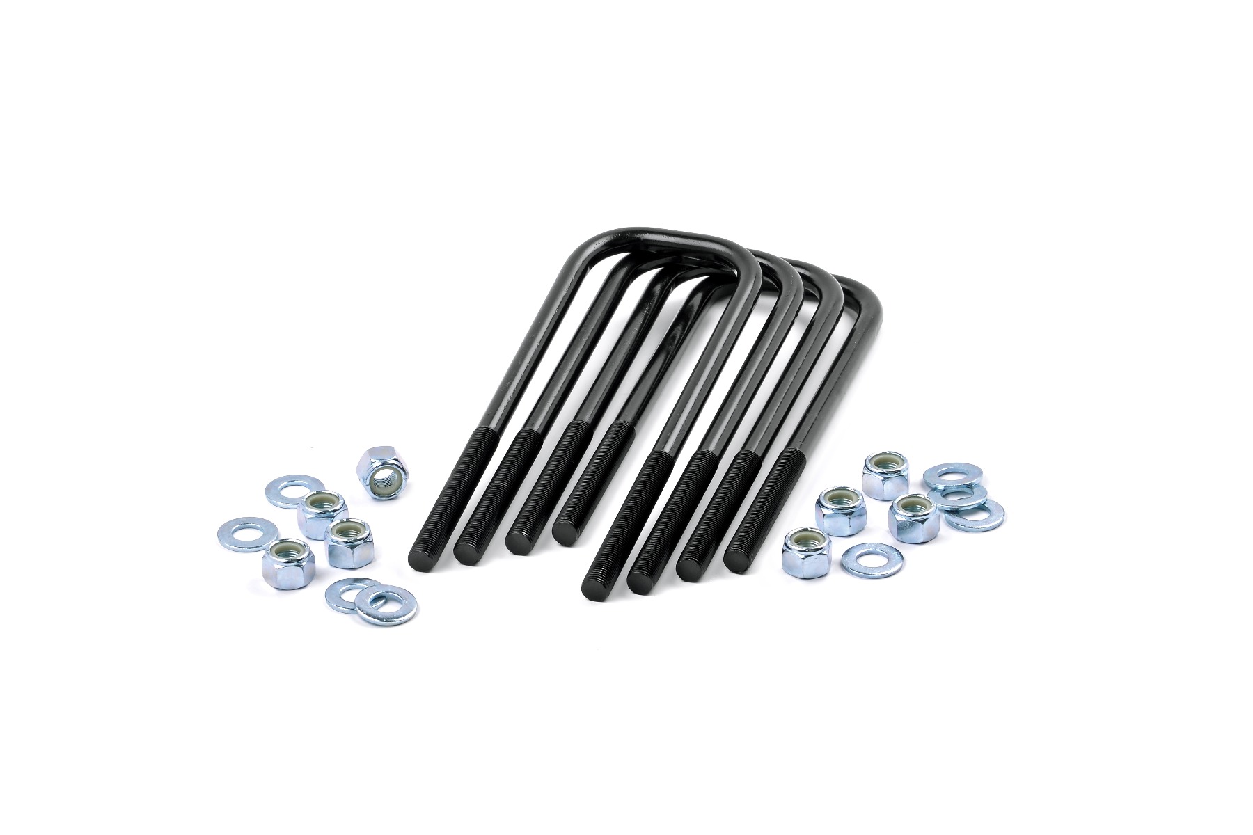 Universal-U-Bolt-Set | halbrund, großer Radius