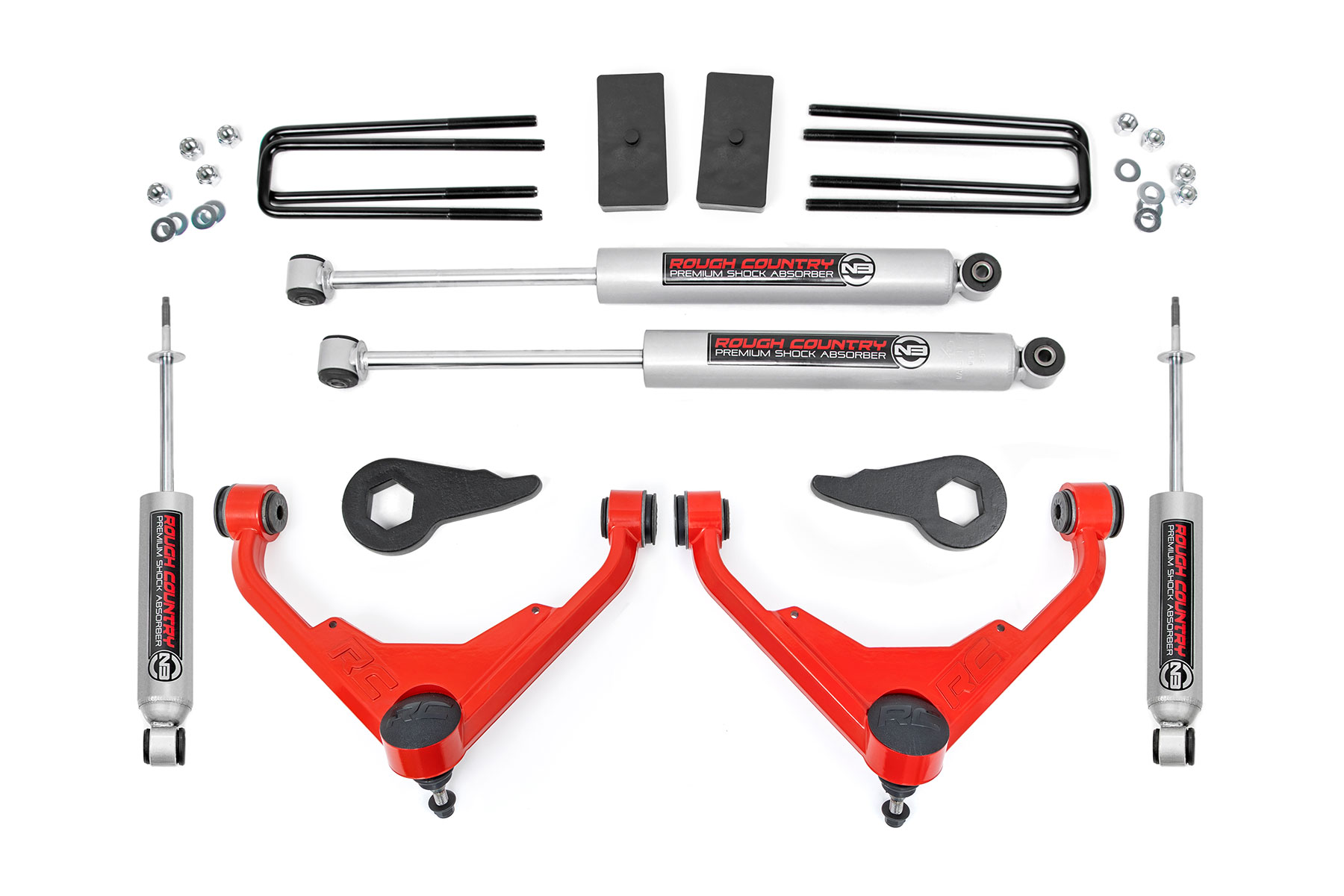 3-Zoll-Lift Kit | Chevy/GMC 2500HD/3500HD/Suburban 2500/Yukon XL 2500 (01–10)