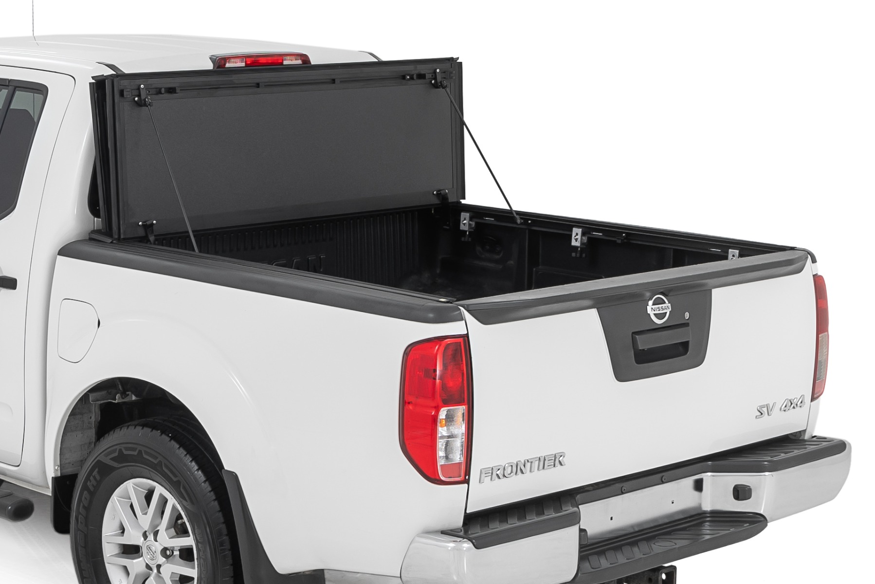 Stabile, dreifach klappbare Ladeflächenabdeckung | 5' Ladefläche | Nissan Frontier 2WD/4WD (05–21) — Bild 2