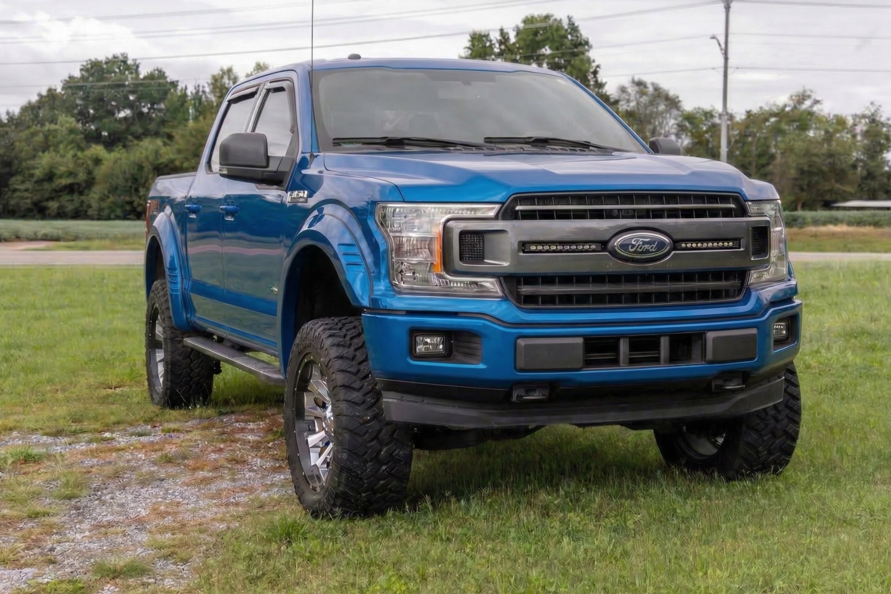 SF1 Kotflügelverbreiterungen | E7 Velocity Blue | Ford F-150 2WD/4WD (2018–2020) — Bild 6