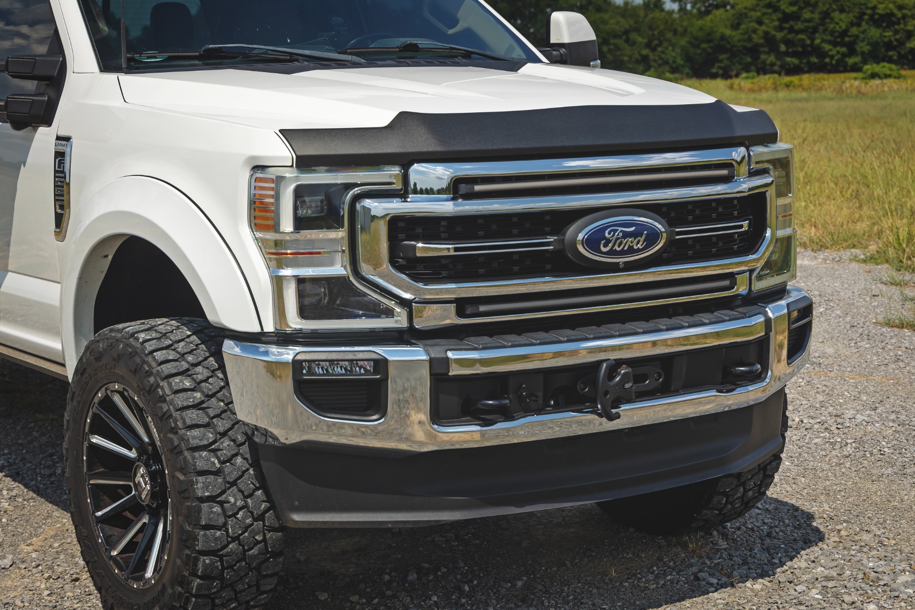 Motorhaubenschutz | Hochglanzschwarz | Ford Super Duty (2017–2022) — Bild 4
