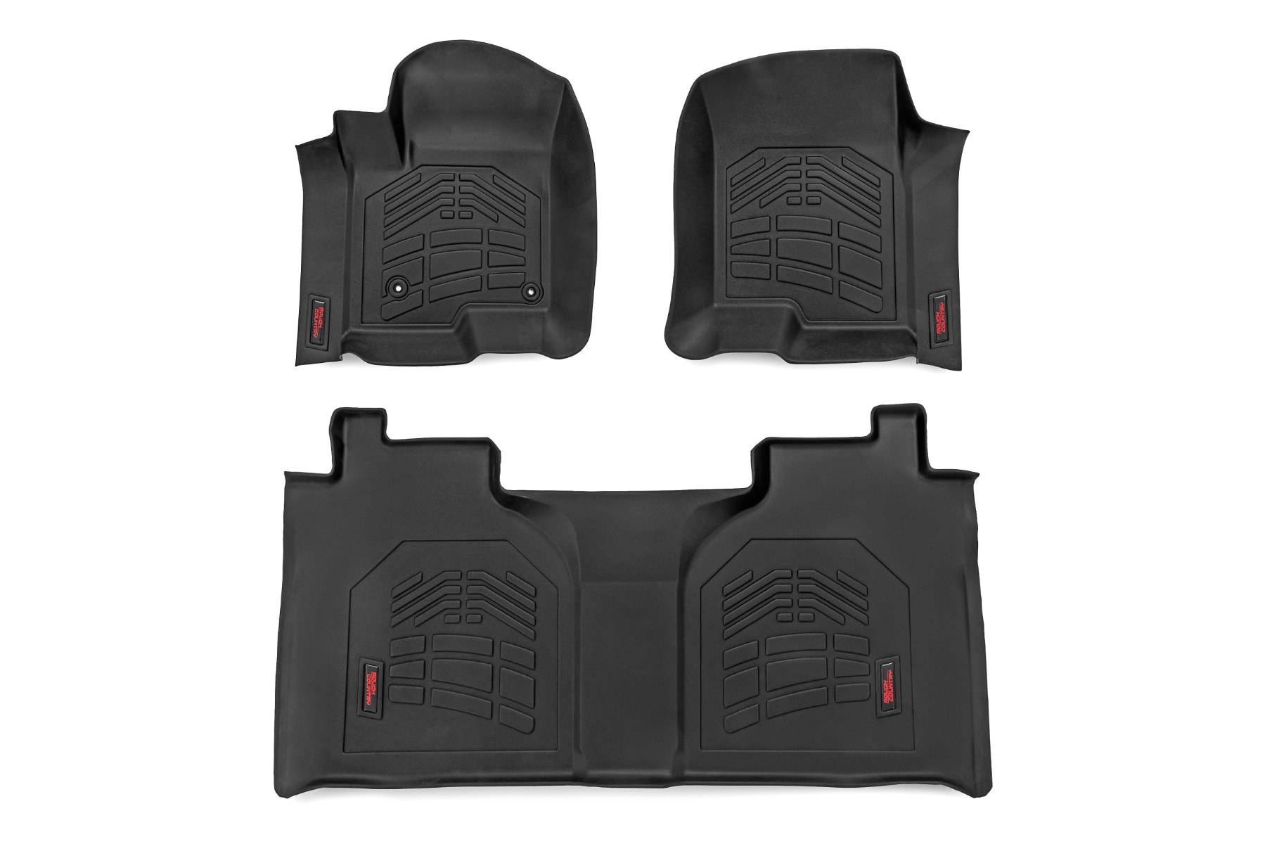 Sure-Fit-Fußmatten | Vorne & hinten | FR Bucket | Crew | Chevy/GMC 1500/2500HD/3500HD (19–26)