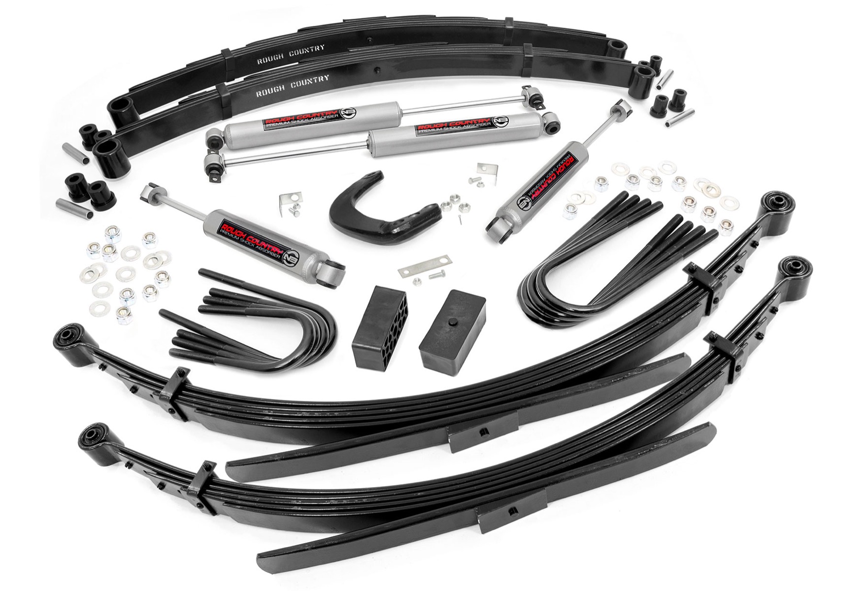 6-Zoll-Lift Kit | 52-Zoll-Federn hinten | Chevy/GMC 3/4-Tonner Suburban/C25/K25 (1973–1976)