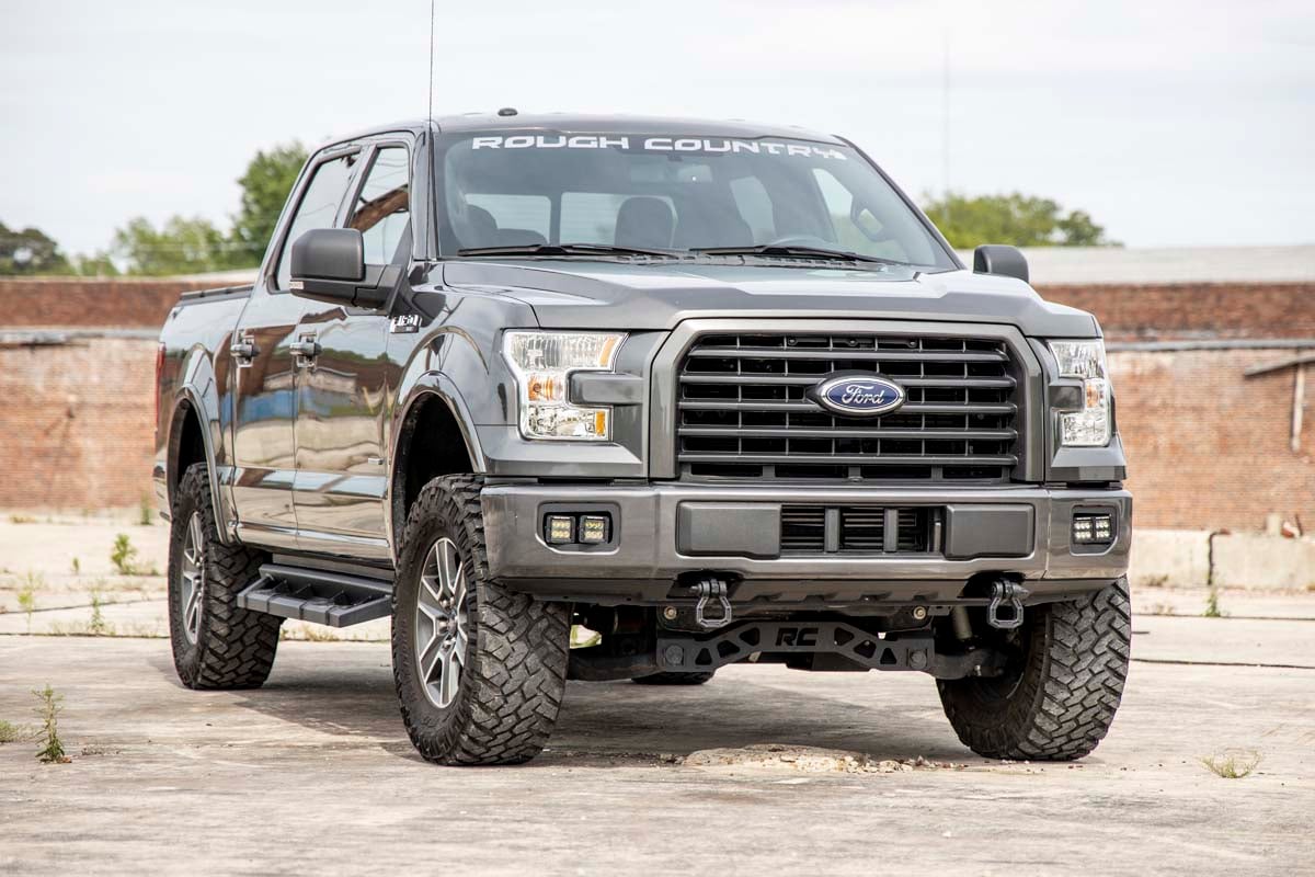 LED-Beleuchtungsset | Nebelscheinwerferhalterung | Doppelpack 2 Zoll, schwarz | SAE | Ford F-150 (15–17) — Bild 6