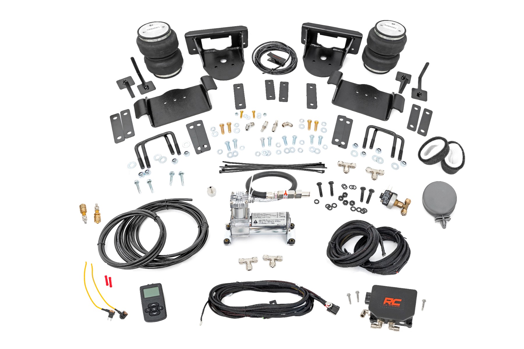 Luftfeder-Set mit Kompressor | Funkfernbedienung | 0–6 Zoll cm Hub | Ford F-150 (2015–2020)