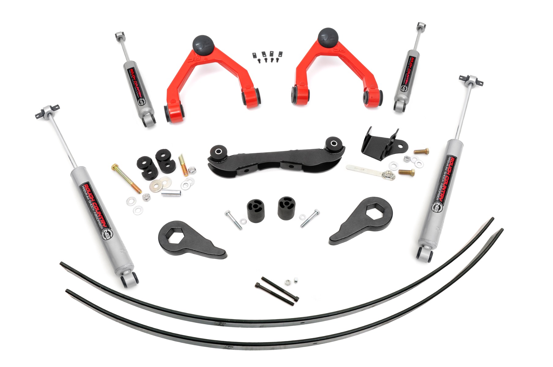 2-3-Zoll-Lift Kit | Hinterachse AAL | Chevy/GMC 1500 Pickup & SUV mit Allradantrieb (1988–1999)