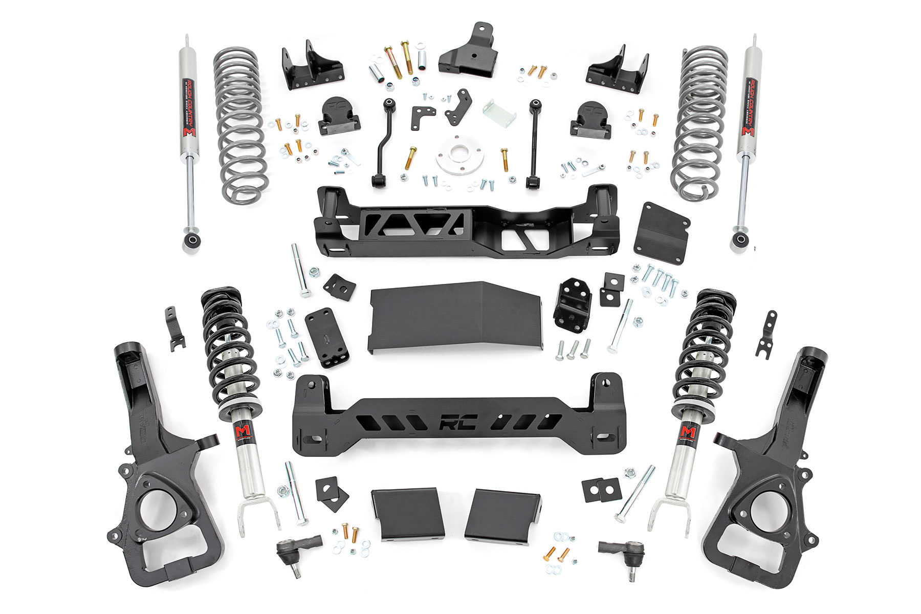 6-Zoll-Lift Kit | M1/M1 | Feder mit zwei Federraten | RAM 1500 4WD (2019–2024)