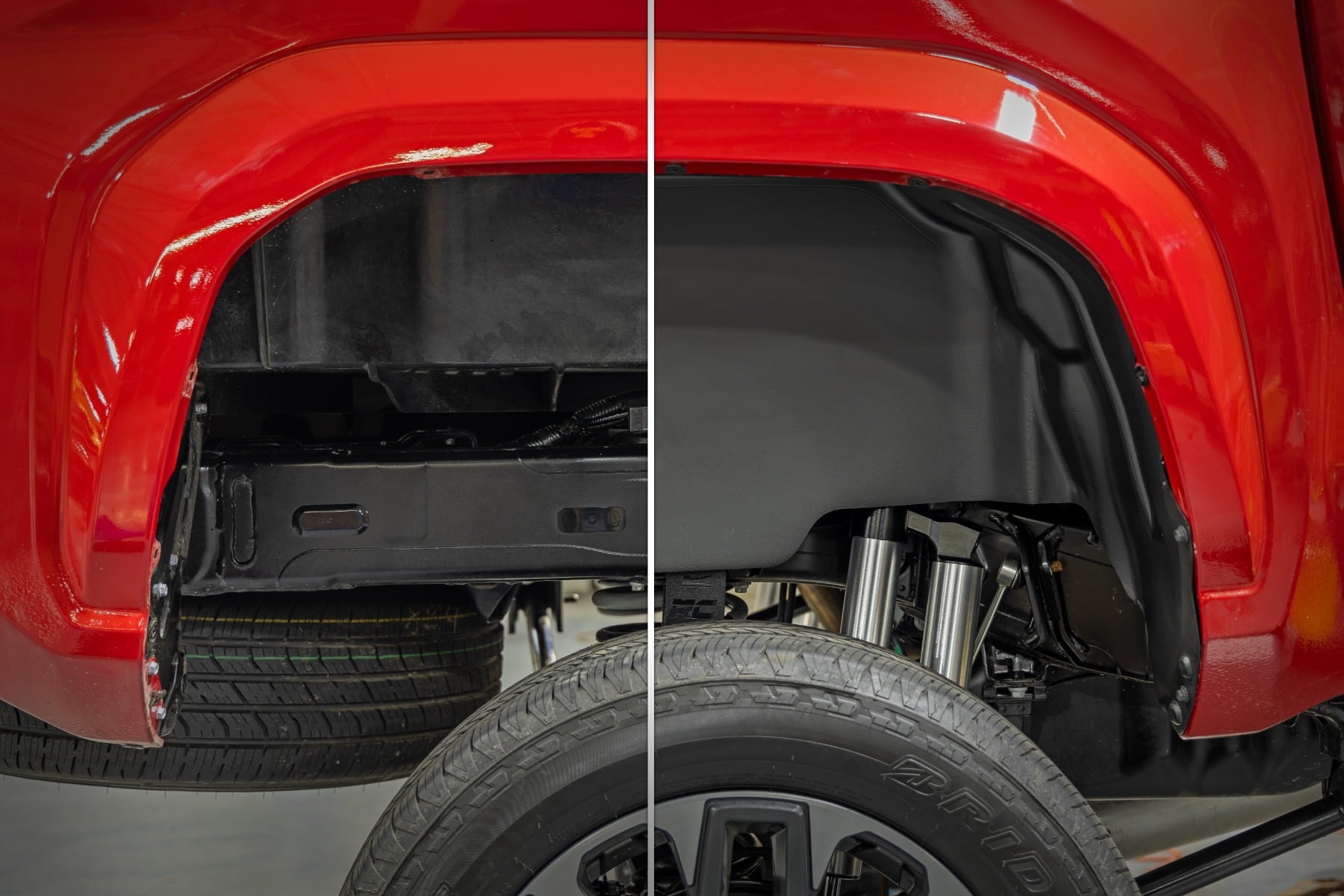 Radhausschalen hinten | Toyota Tacoma 2WD/4WD (2024–2026) — Bild 3