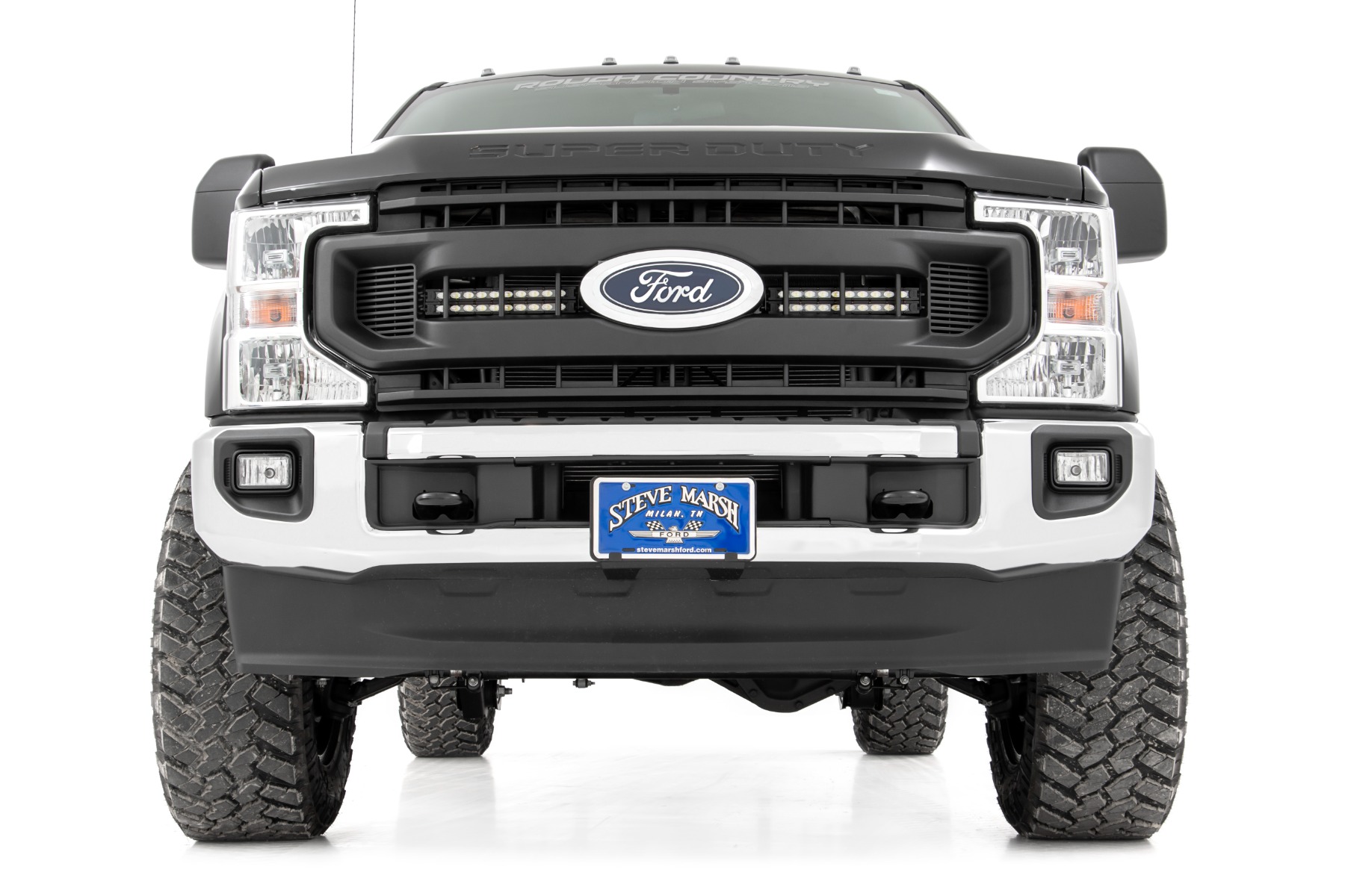 LED Light Kit | Grille Mount | 10 Inch Black | Slimline | Ford F-250 Super Duty (20-22) — Bild 2