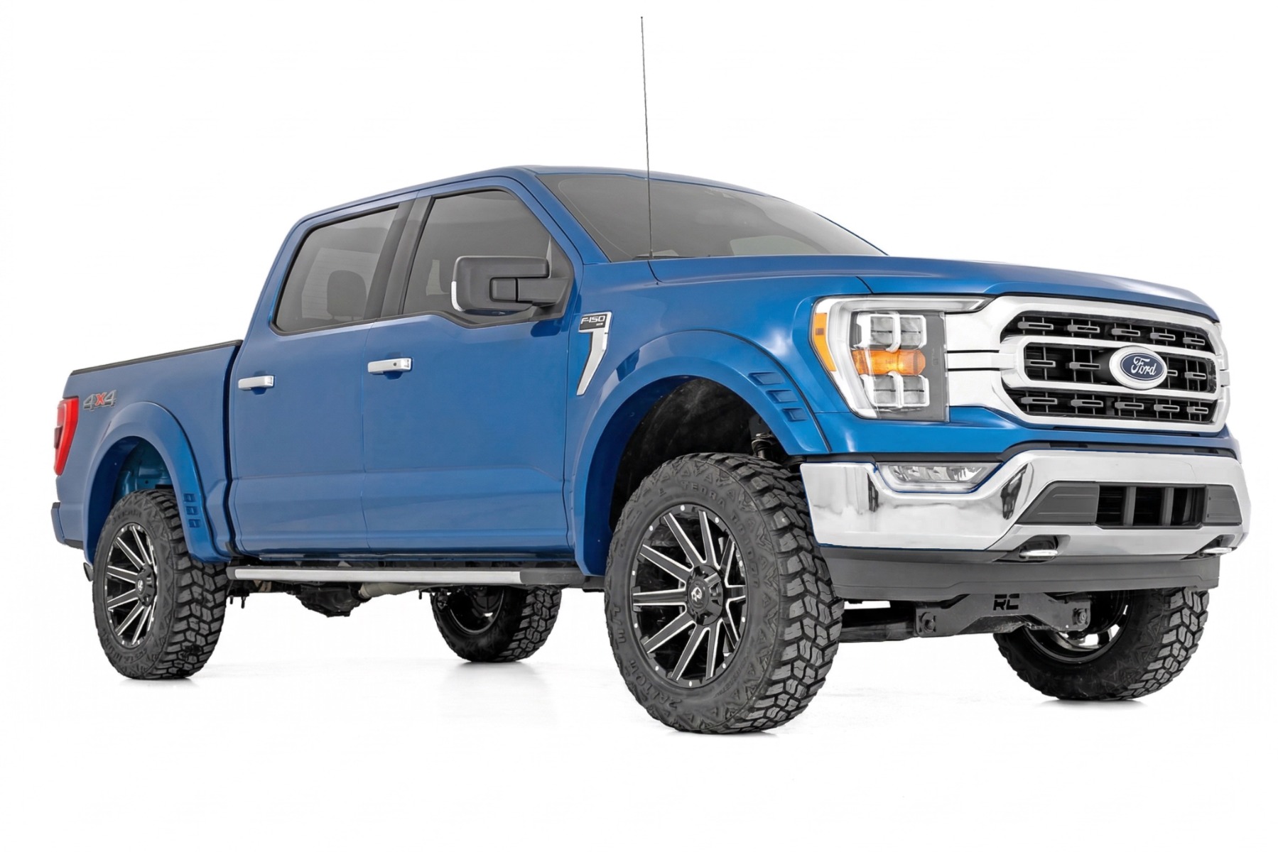 SF1 Kotflügelverbreiterungen | E7 Velocity Blue | Ford F-150 2WD/4WD (2021–2026) — Bild 2