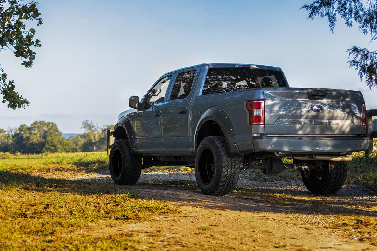 Ford F-150 with Rough Country suspension