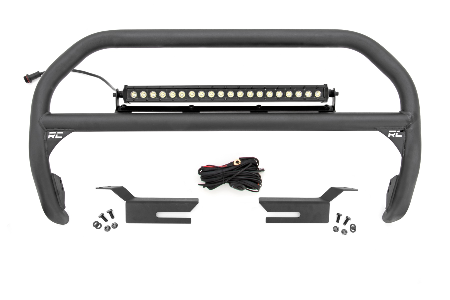 Nudge Bar | 20 Inch Black Single Row LED | Ford Bronco 4WD (2021-2026)